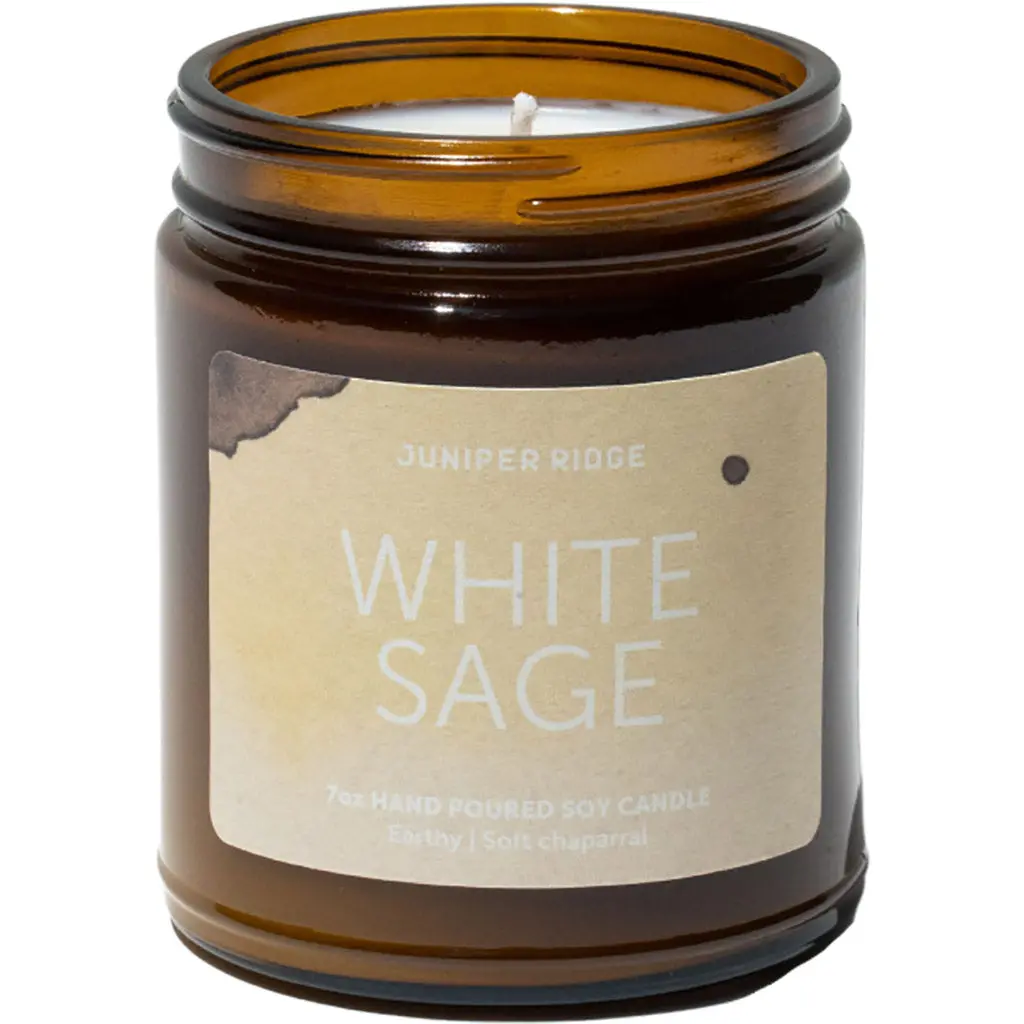 Juniper Ridge White Sage Essential Oil Candle 1