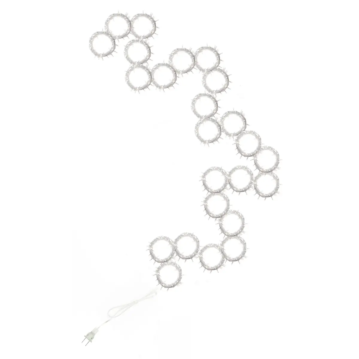 Perfect Holiday 600 Led 24 Strand Twinkling Curtain Light - Plug In 1