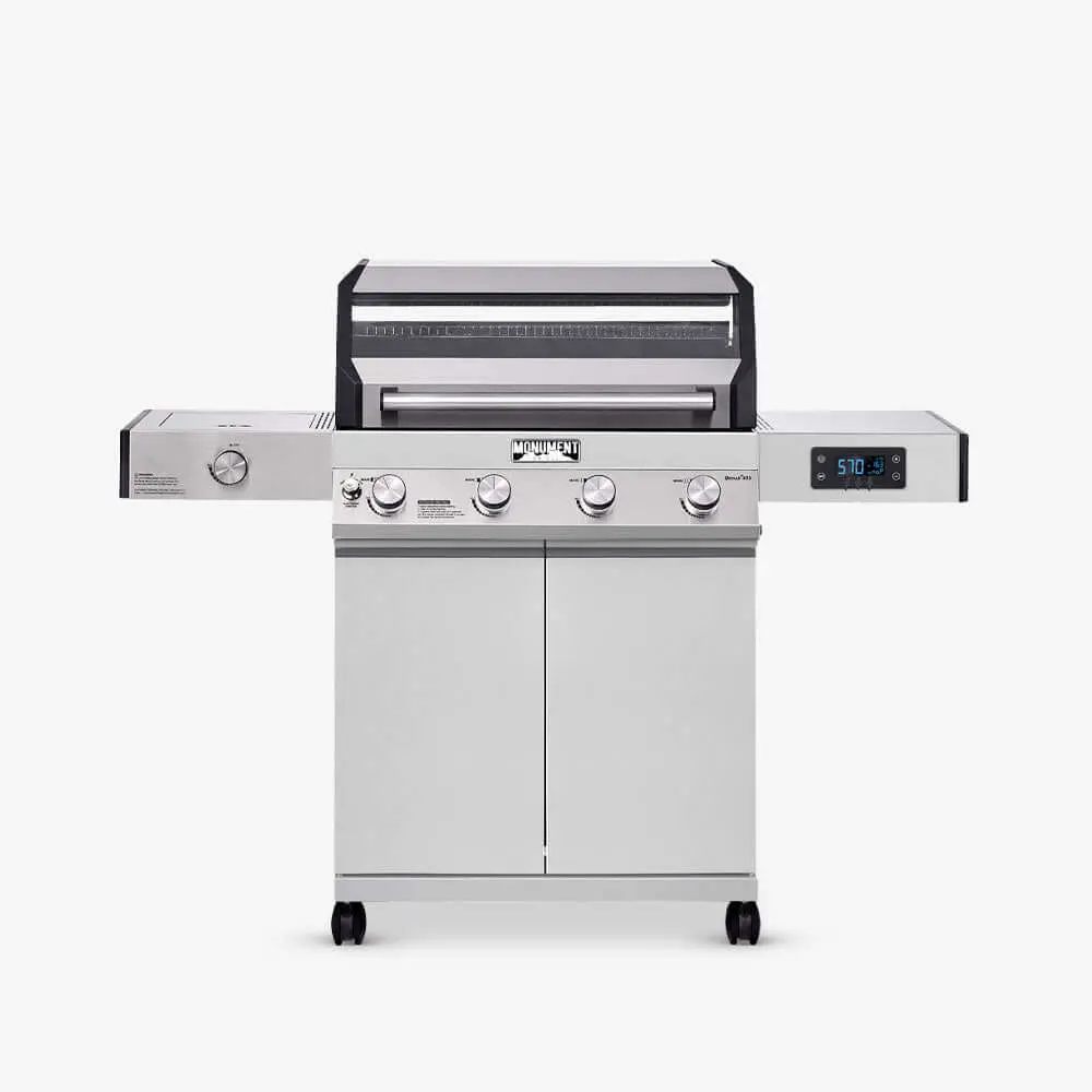 Monument Grills Denali 405 | Stainless Smart Tech Propane Gas Grill 1