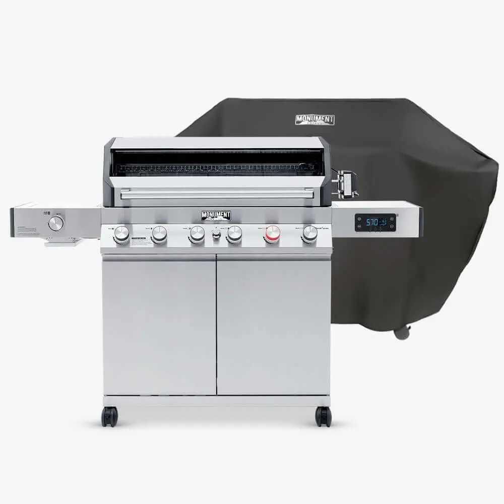 Monument Grills Denali 605Pro | Stainless Smart Propane Gas Grill 1