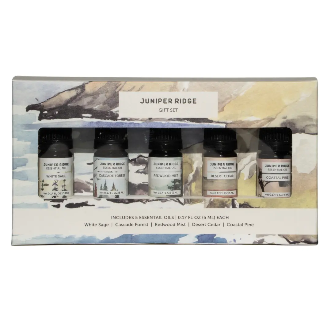 Juniper Ridge Essential Oil 5-Pack Gift Set 1