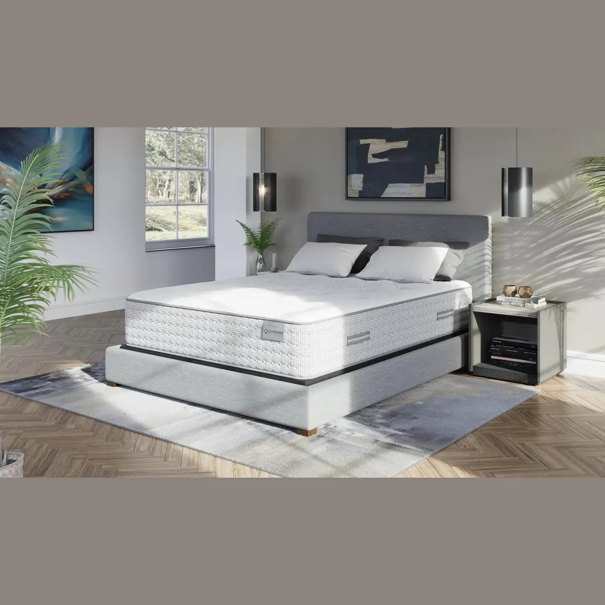 Diamond Mattress Generations Versailles Tufted Firm 1