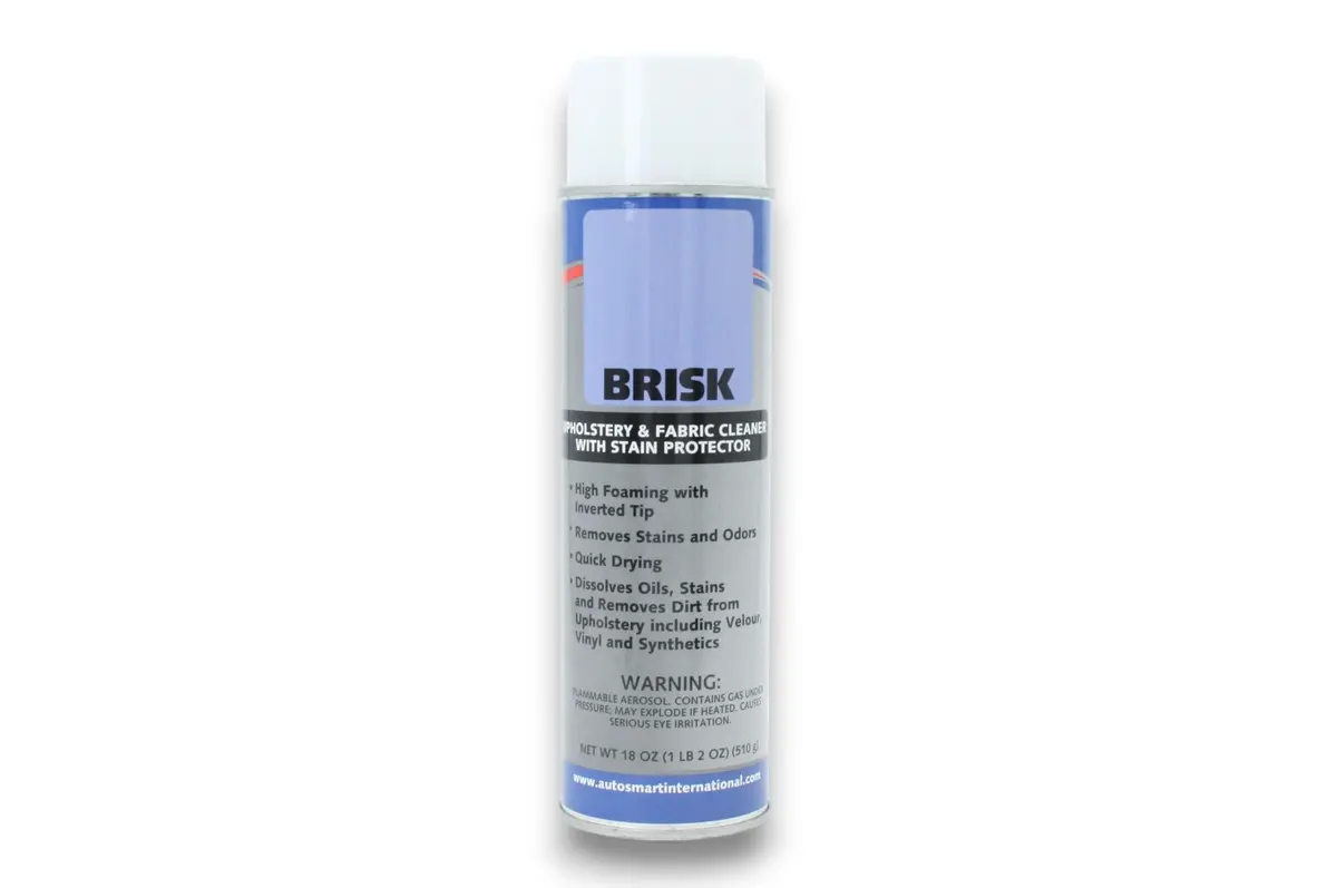 Brisk - Upholstery And Fabric Foam Cleaner 18Oz 1