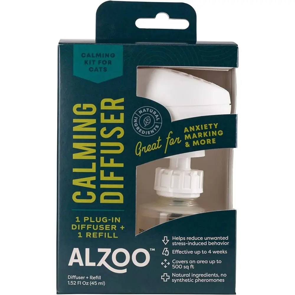 Alzoo All Natural Calming Plug-In + Refill For Cats 1