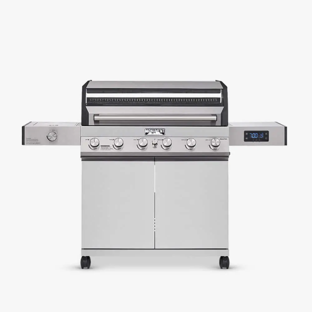 Monument Grills Denali 605 | Stainless Smart Tech Natural/Propane Gas Grill 4