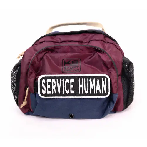 K9 Sport Sack Service Human 2X6 Patch 3